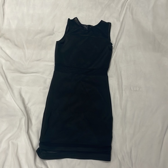 H&M Mesh Panel Bodycon Dress - Picture 2 of 3
